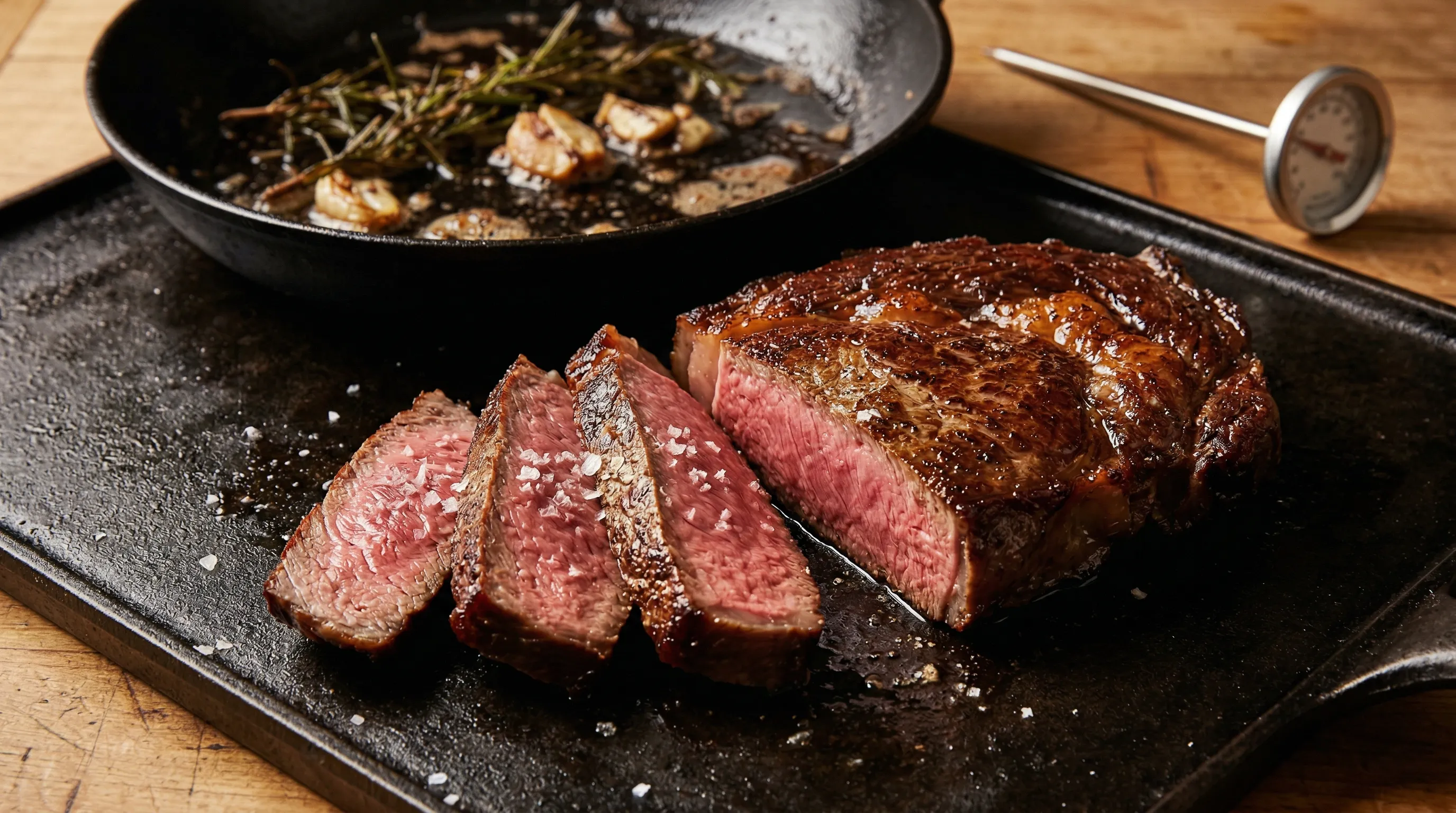 Thermal Gradient Control (The Reverse Sear)