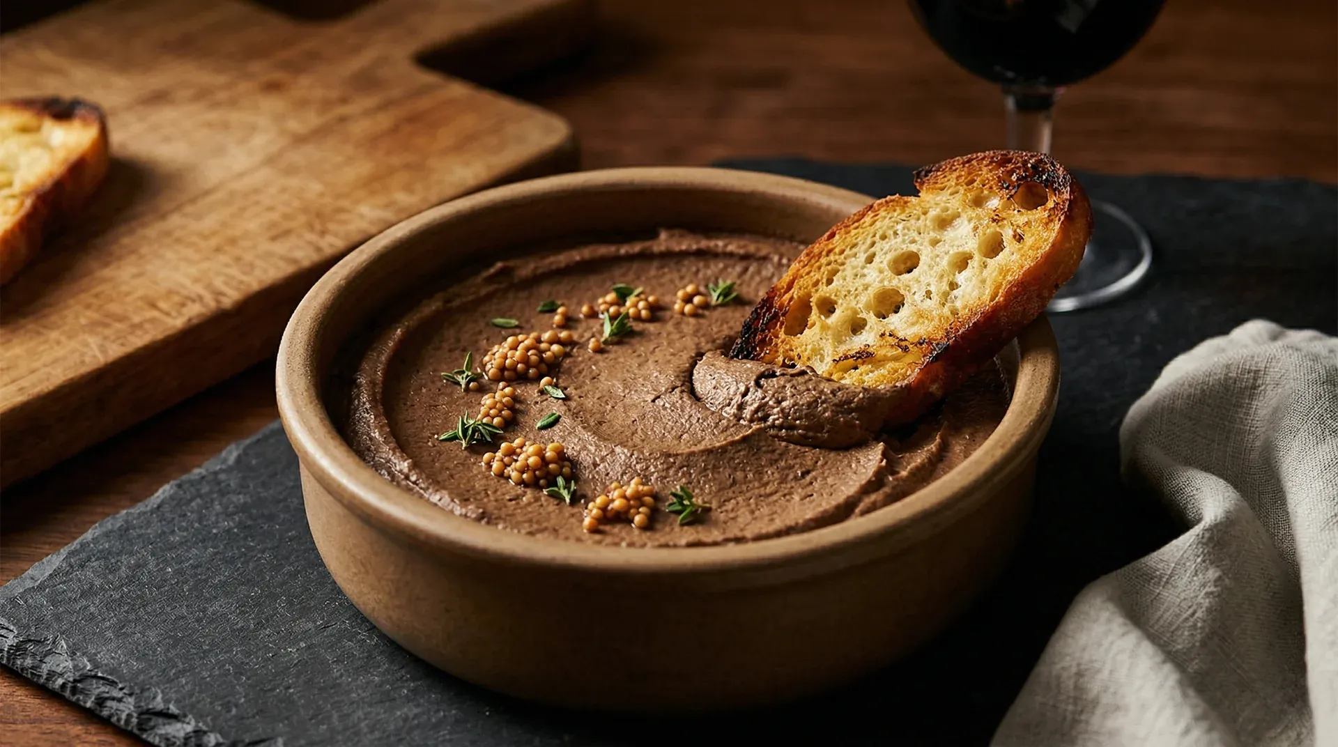 Velvet Mushroom Mousse (Vegetarian Pâté)
