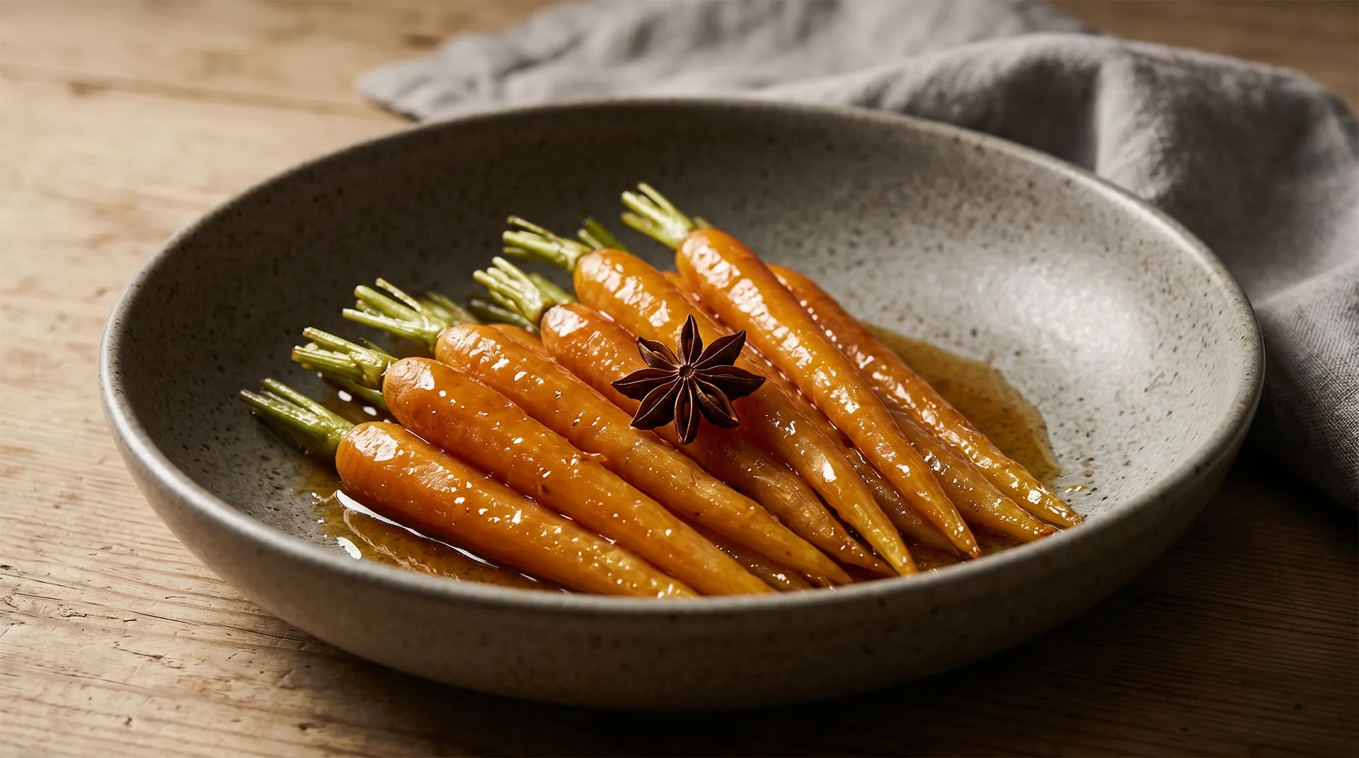 Glacé Carrots